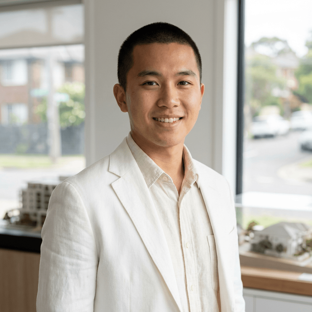 David Chen, real estate agent